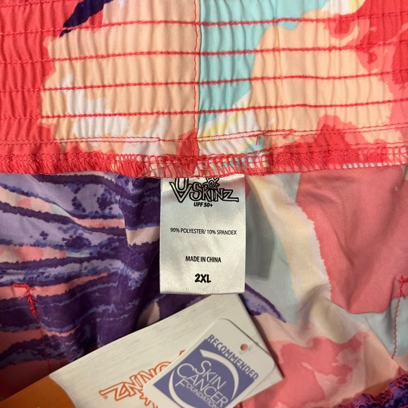 UV Skinz pants ladies size 2XL colorful floral pattern - Picture 2 of 4